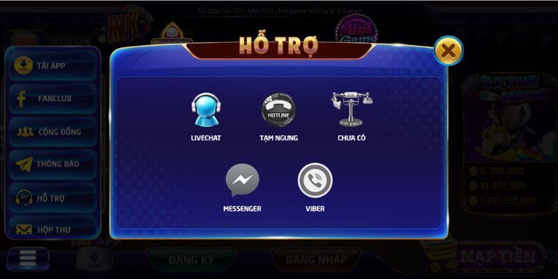 Cách Liên Hệ RIKVIP Nhanh Chóng Cho Người Chơi Mới - COHUFE.FUN
