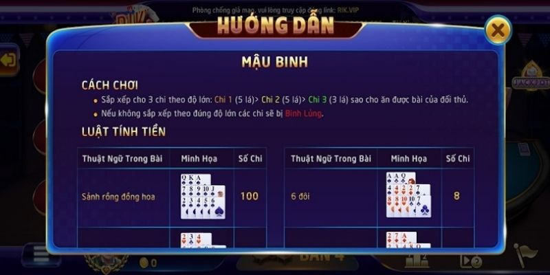 Mách Bạn Những Mẹo Chơi Mậu Binh Rikvip Hiệu Quả Nhất - COHUFE.FUN