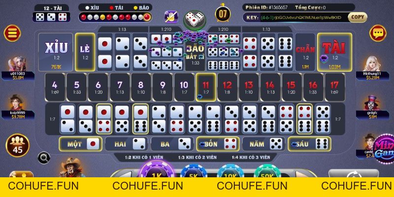 Sicbo Mega Win Rikvip - Thắng Lợi Lớn, Giải Thưởng Khổng Lồ - COHUFE.FUN